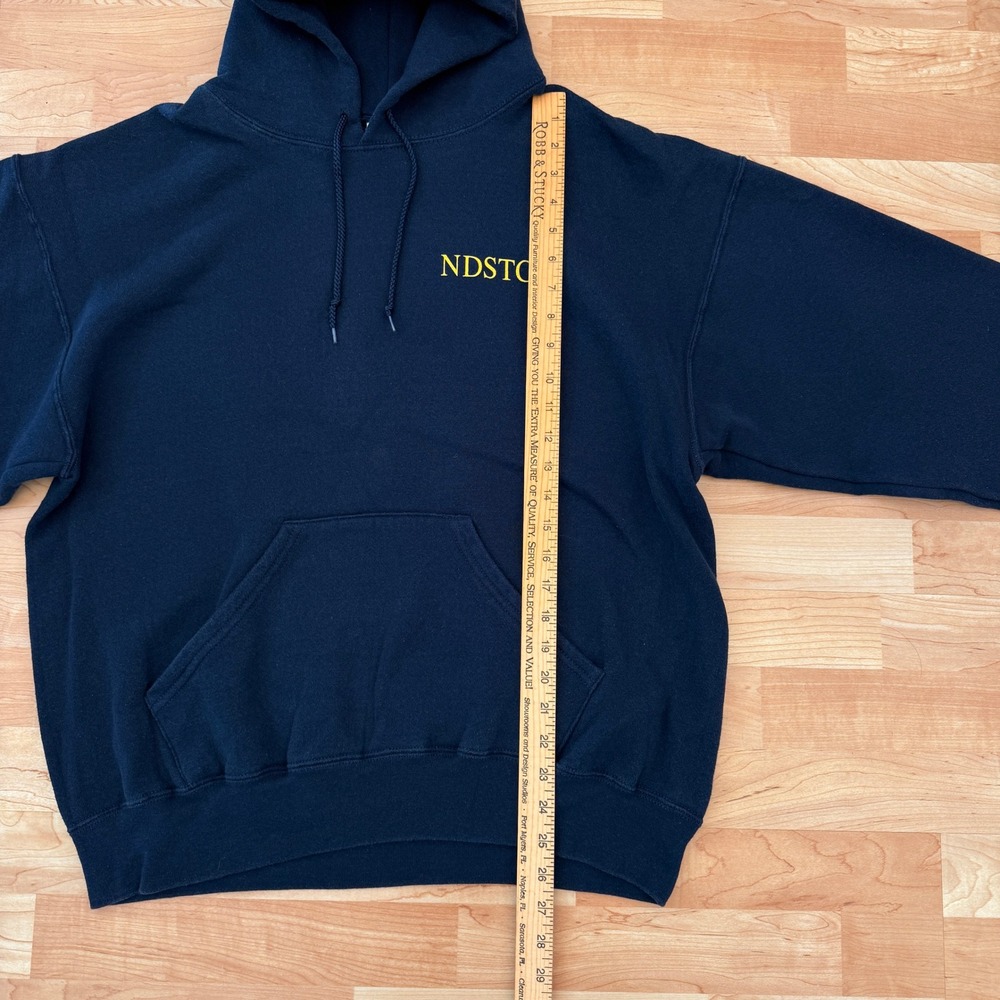 Soffe Mens Navy Blue NDSTC Naval Diving and Salvage Training Center Hoodie Large - Picture 6 of 8